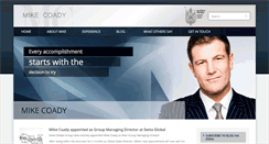 Desktop Screenshot of mikecoady.com